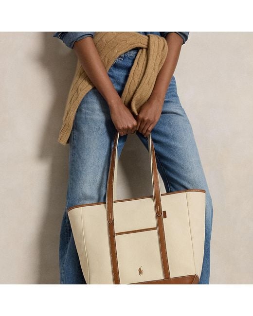 Polo Ralph Lauren Canvas Tote Bag
