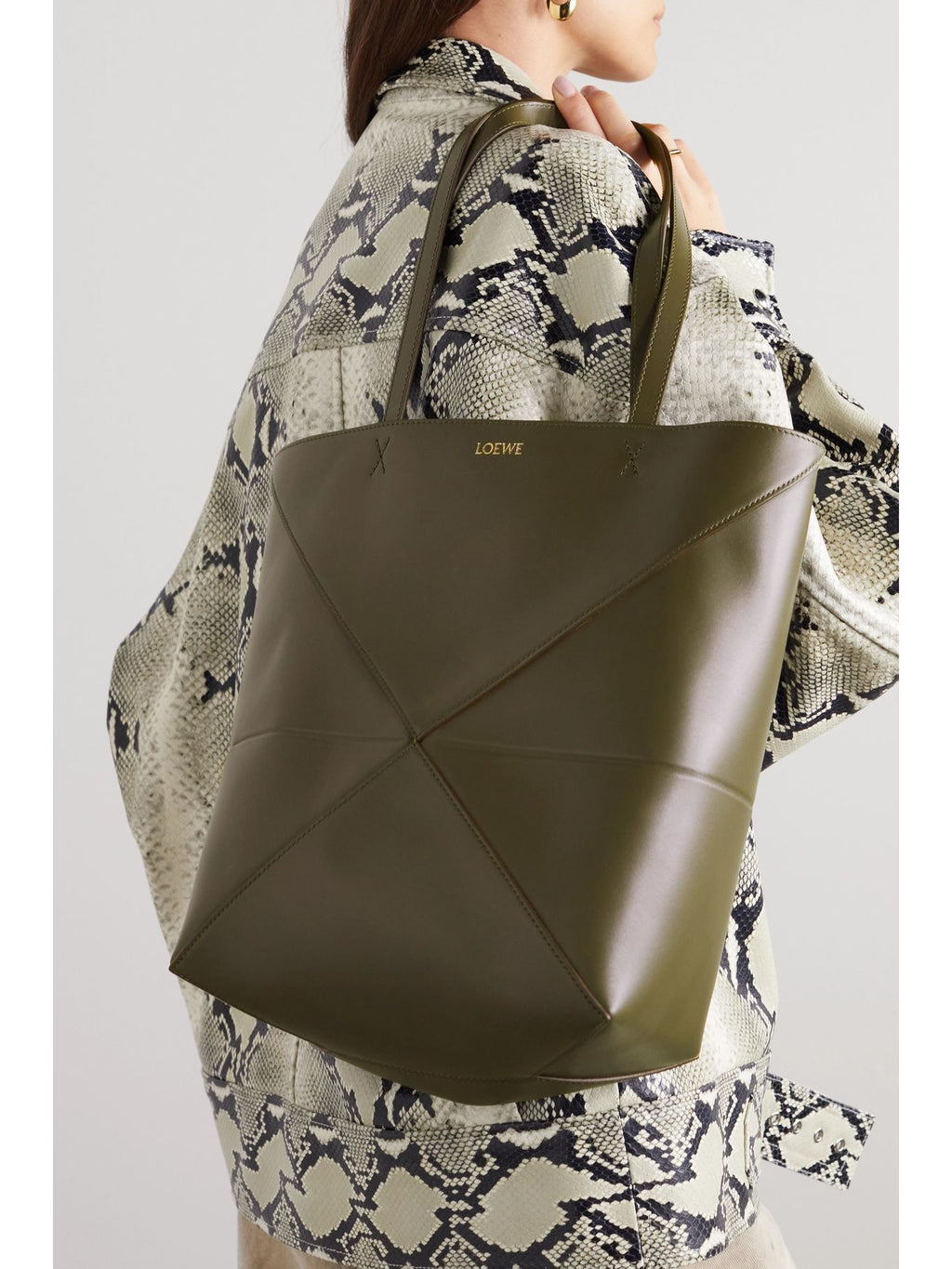 Loewe Puzzle Fold Medium Tote Bag – Smooth Leather