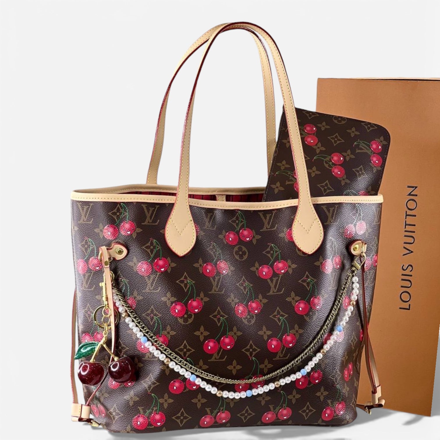 Louis Vuitton Cherry Tote Bag