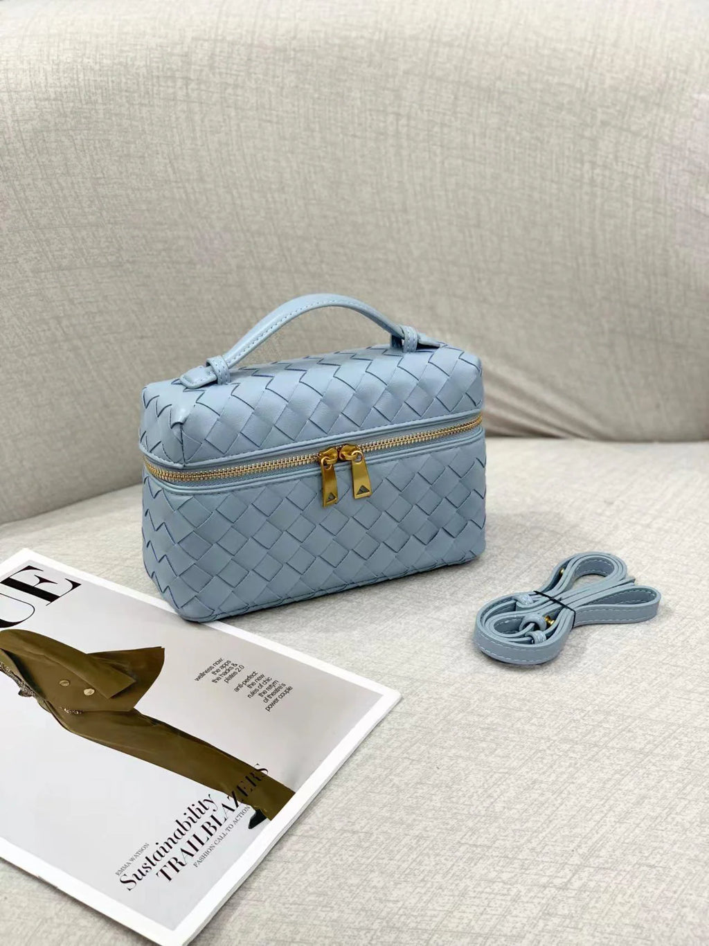 Bottega Veneta Bang Bang small Intrecciato leather vanity bag