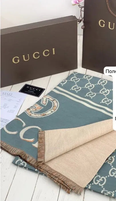 Gucci Luxe Reversible Shawl