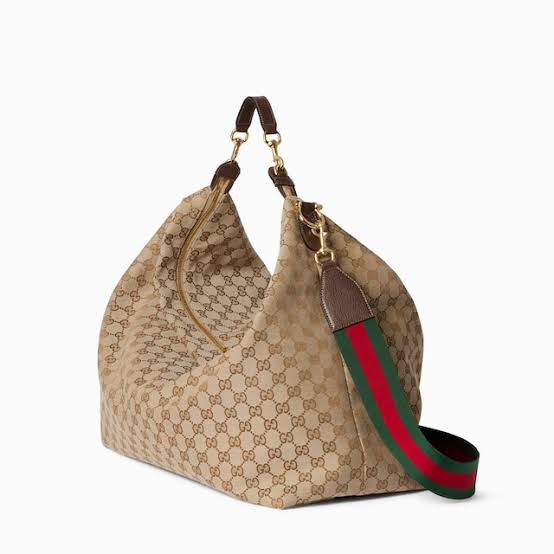 Gucci GG Canvas Large Hobo Bag