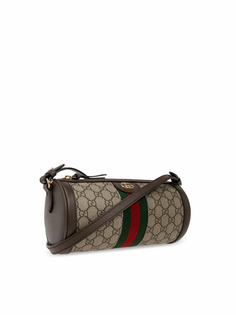 Gucci GG Canvas Shoulder Bag with Chain
