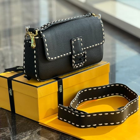 Fendi Baguette Leather Bag