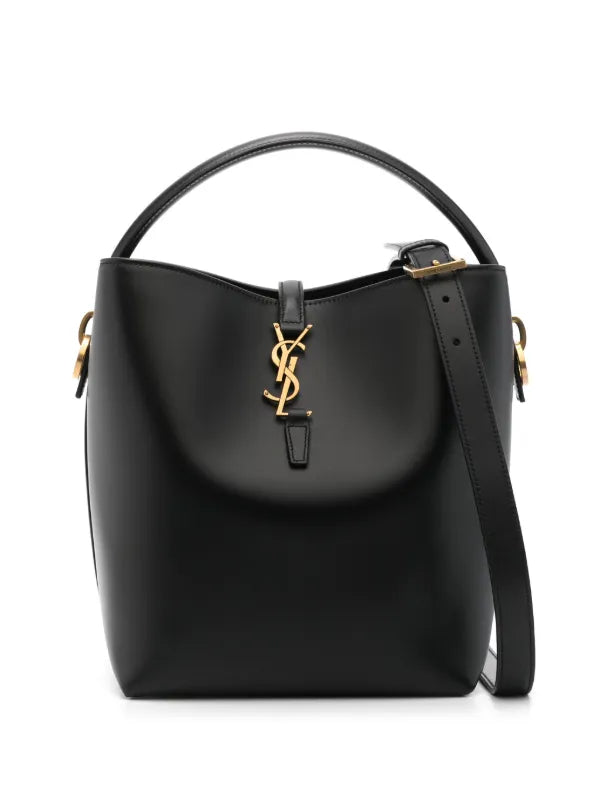 Saint Laurent Le 37 Leather Bucket Bag