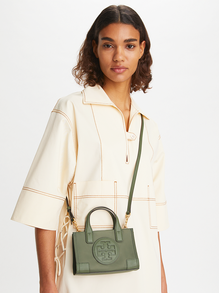 TORY BURCH Mini Ella Tote Bag 
Fit