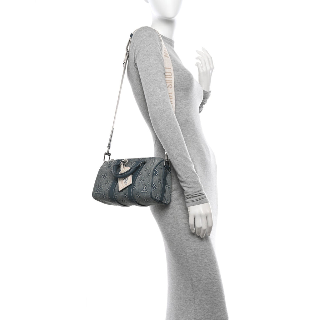 Louis Vuitton Speedy Bandoulière Denim 25