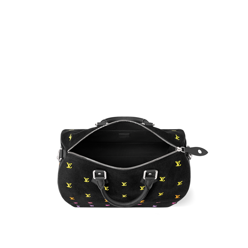 Louis Vuitton Black Denim Monogram Duffle Bag – Jeans Quality