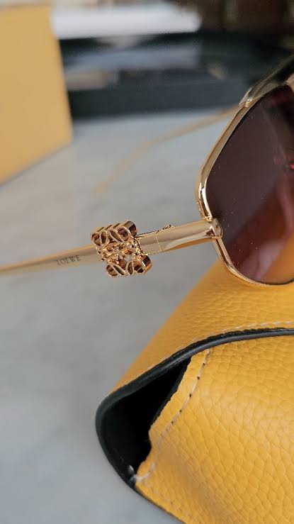 Loewe Anagram Aviator Sunglasses