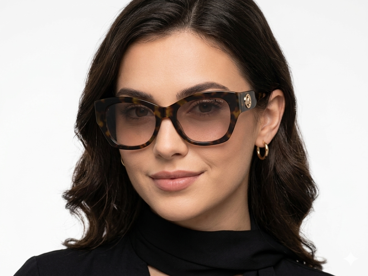 Michael Kors Empire Square Tortoise Sunglasses