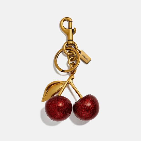 COACH Cherry Bag Charm