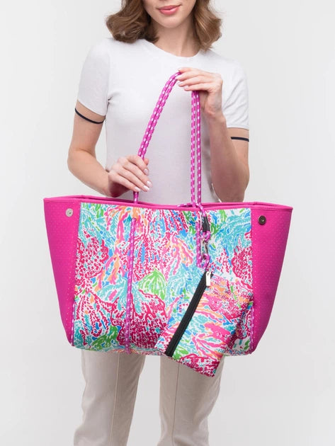 State of Escape Escape™ Tote Bag with Matching Pouch