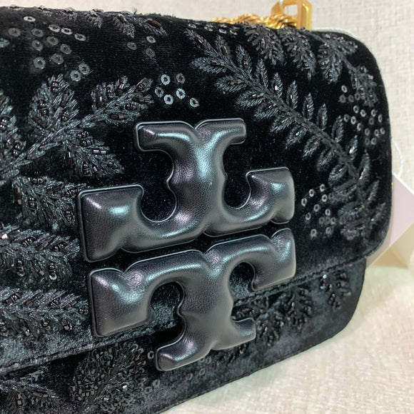 Tory Burch Eleanor Embroidered Velvet