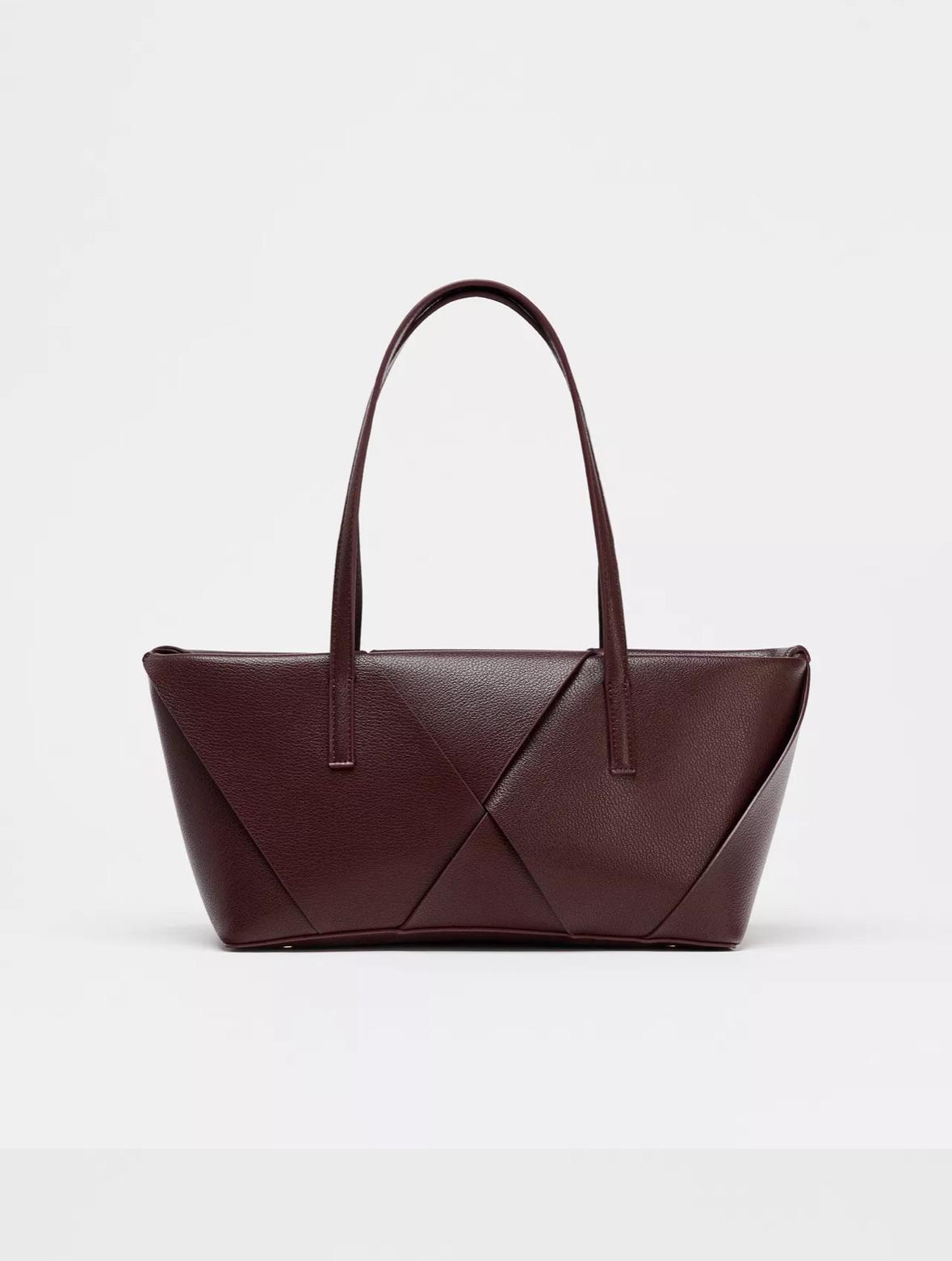 Zara Geometric Tote Bag