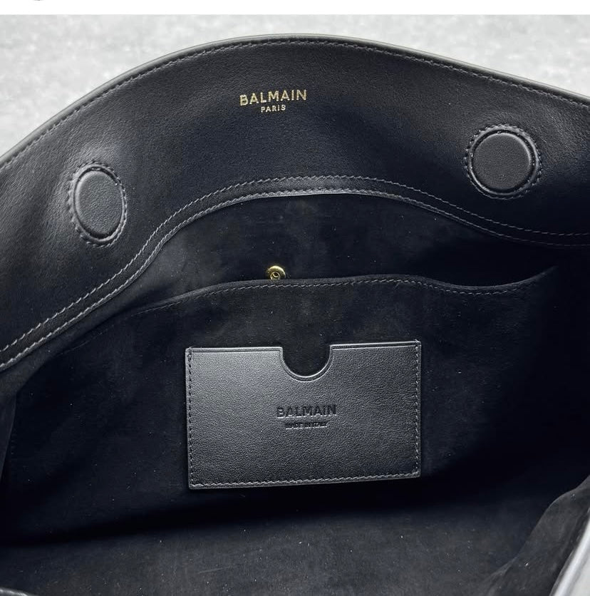 Balmain B-Buzz Belted Tote