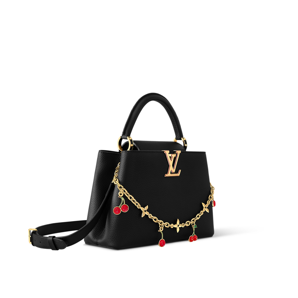 Louis Vuitton Capucines Cherry Charm Bag