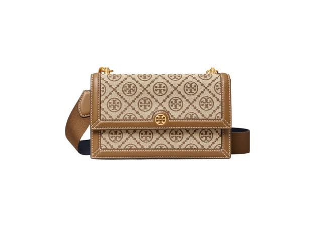 Tory Burch T Monogram Jacquard Crossbody Bag
