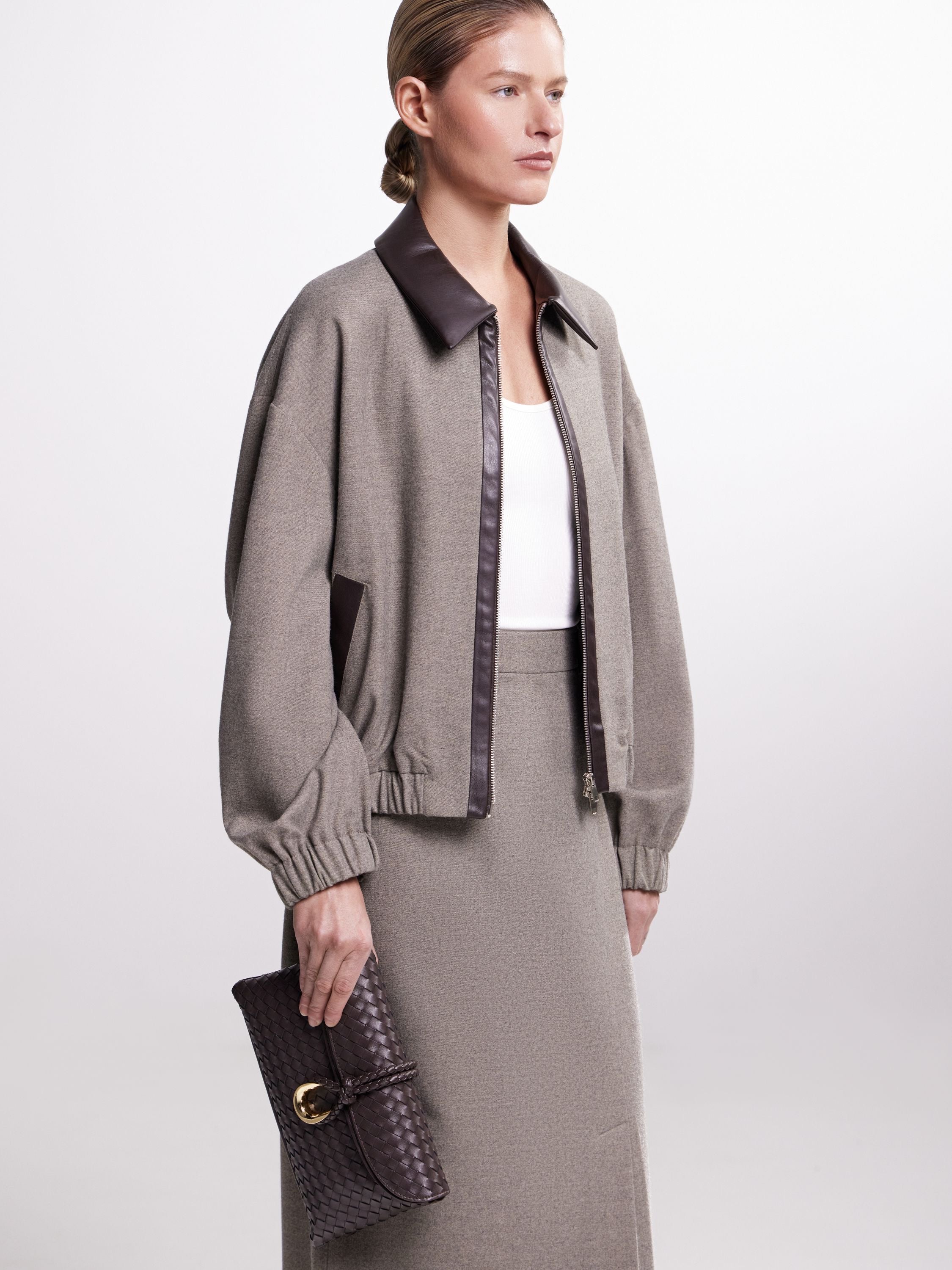 Bottega Veneta Intrecciato Knot Crossbody