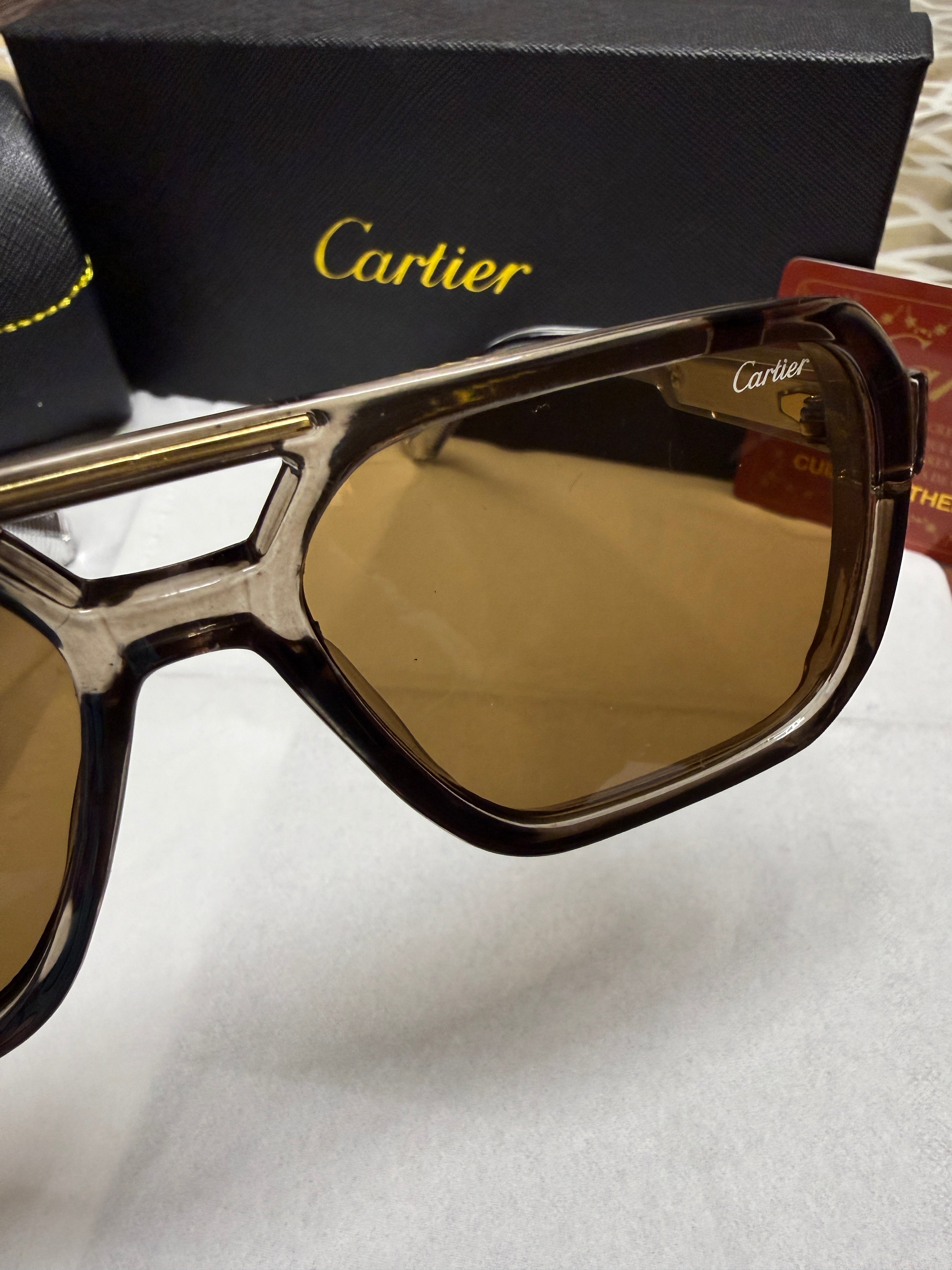 Cartier Première de Cartier Navigator Sunglasses