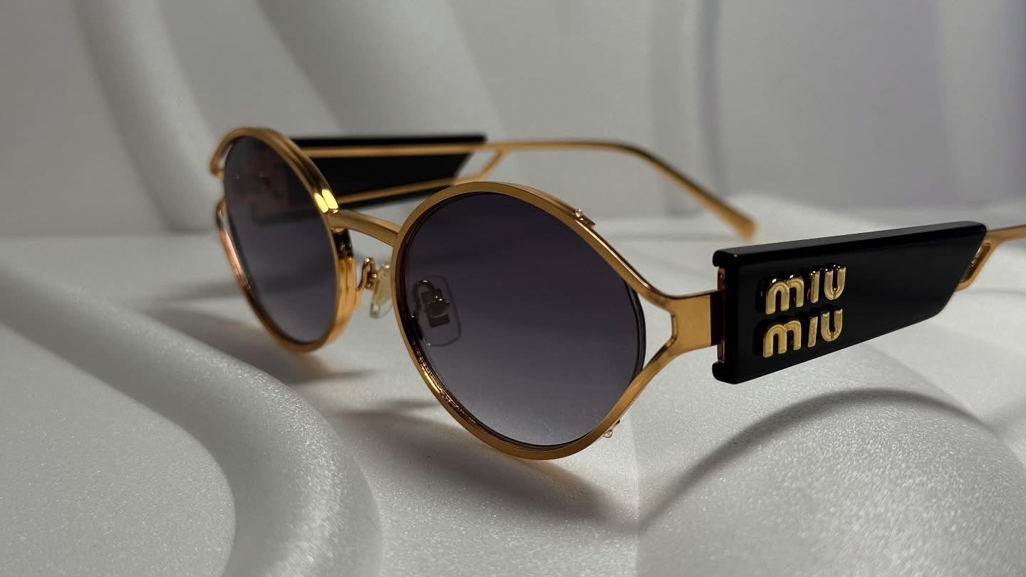 Miu Miu Glimpse Geometric Sunglasses