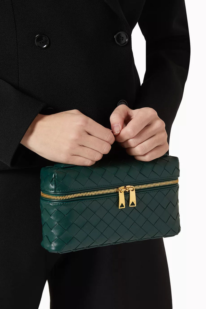 Bottega Veneta Bang Bang small Intrecciato leather vanity bag