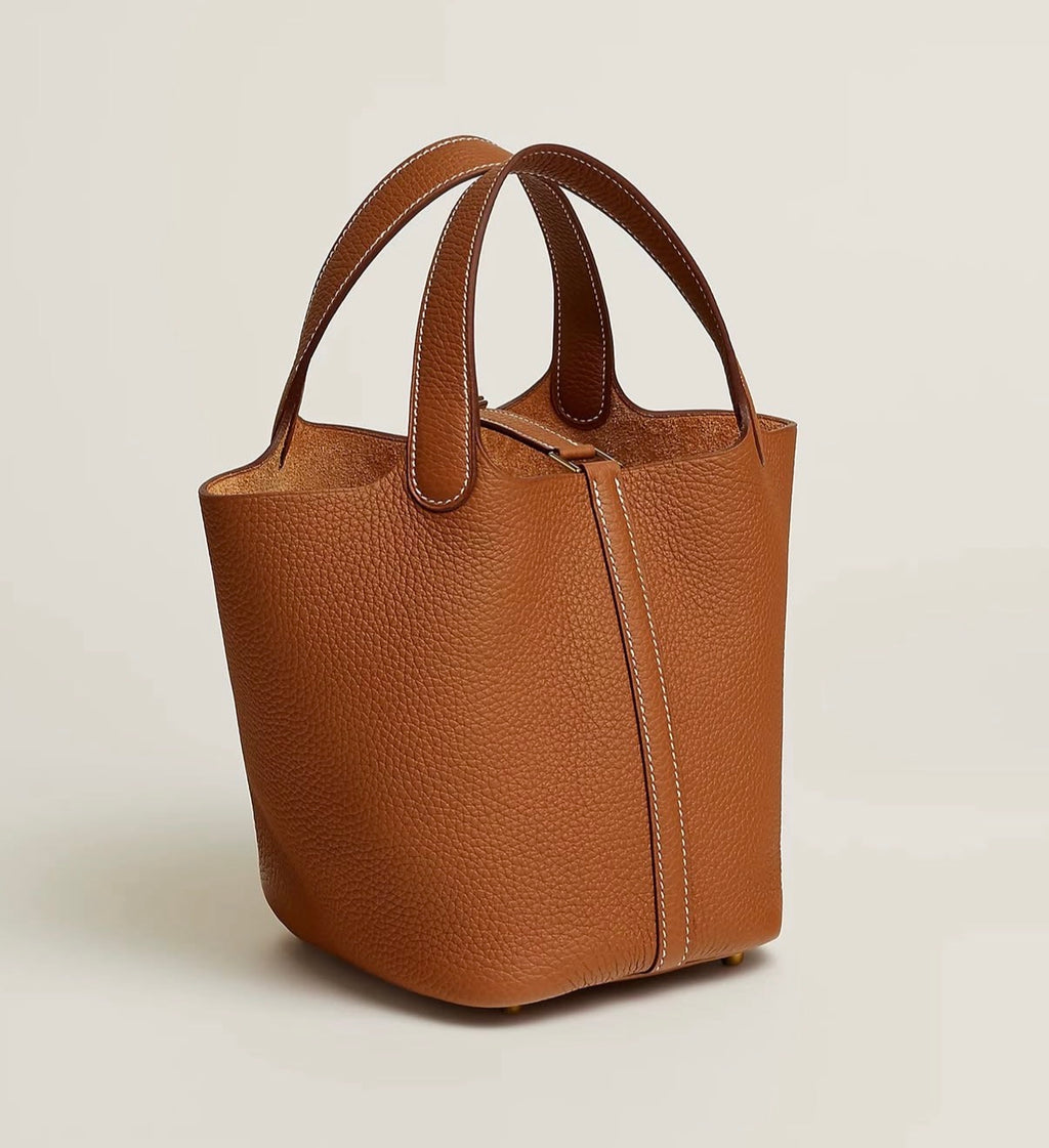 HERMÈS Picotin Lock 18 Bag in Clemence Leather