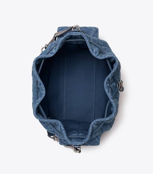 Tory Burch Charlie Quilted Drawstring Shoulder Bag