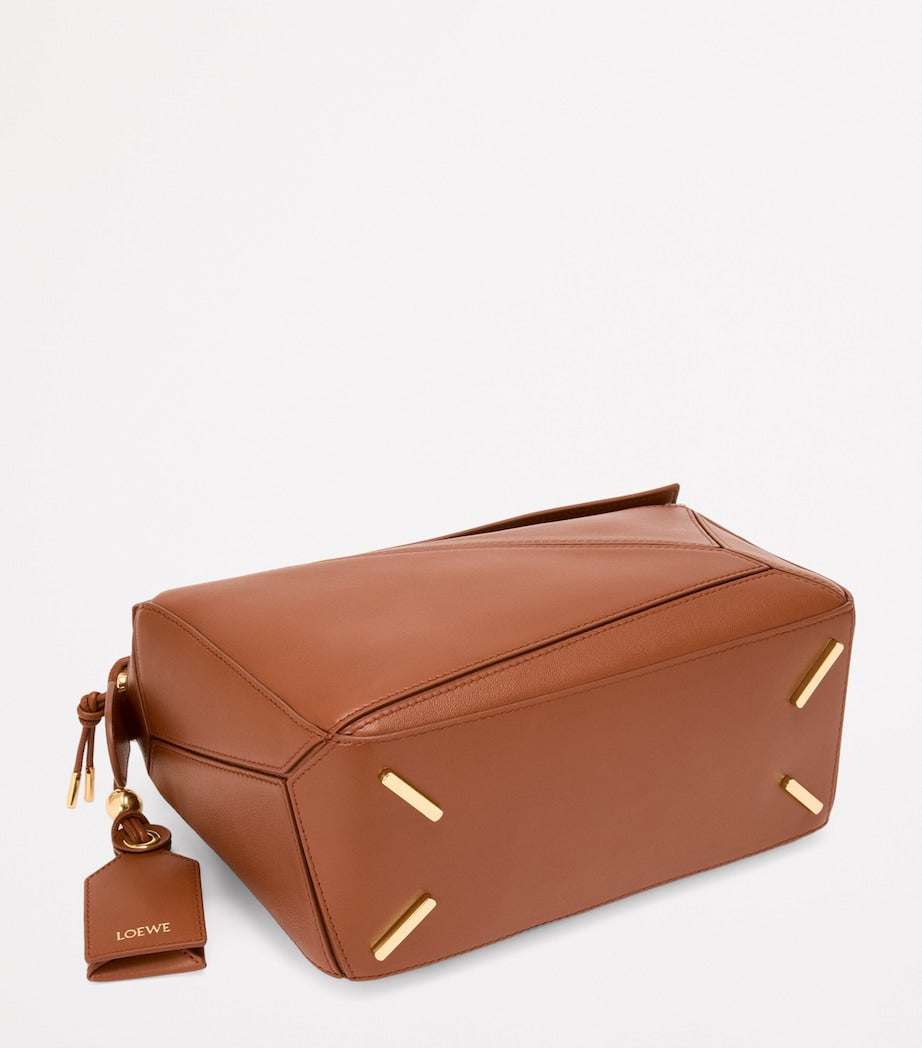 LOEWE Leather Featherlight Puzzle Top-Handle Bag