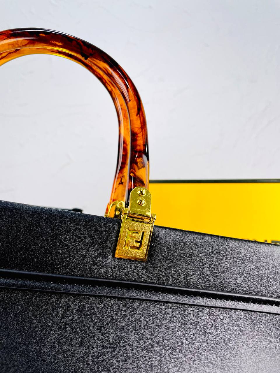 Fendi Roma Logo Tote Bag