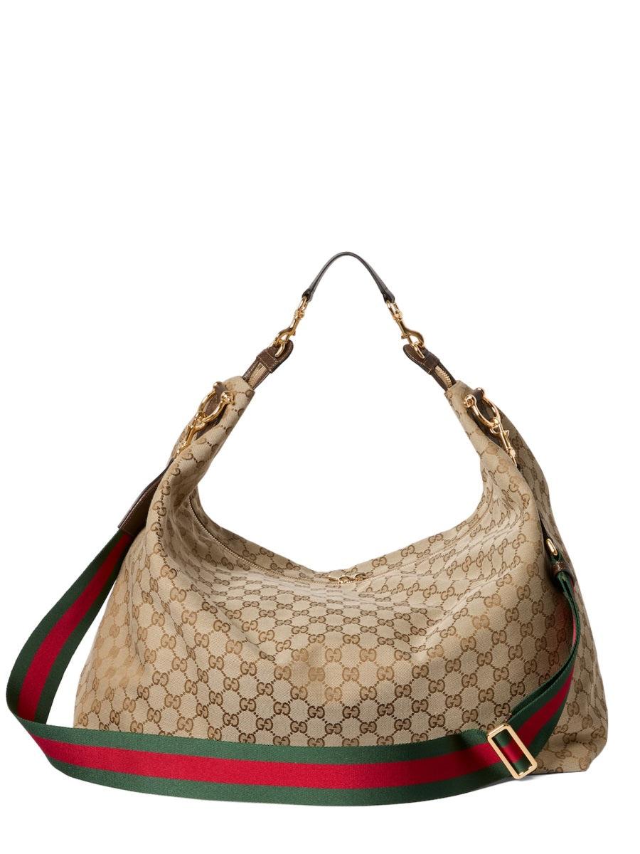 Gucci GG Canvas Large Hobo Bag