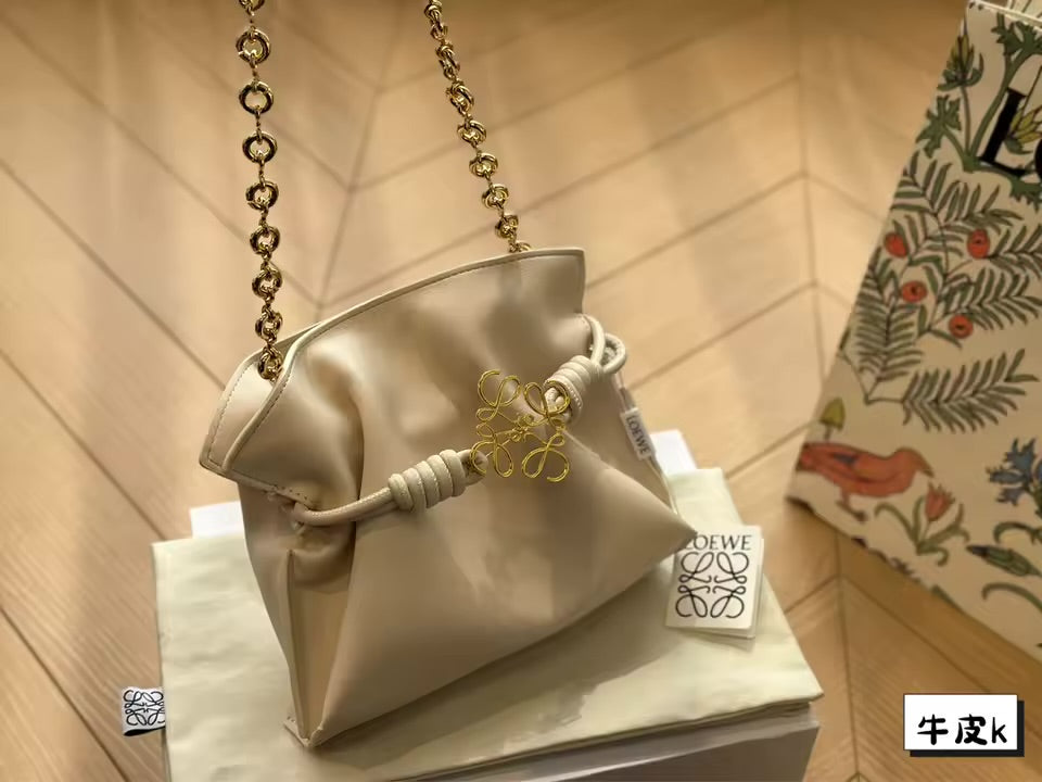 Loewe Anagram Chain Bucket Bag