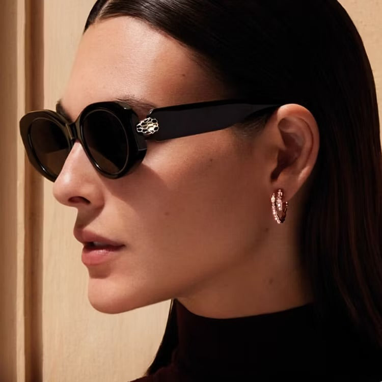 Bvlgari Serpenti Oval Sunglasses