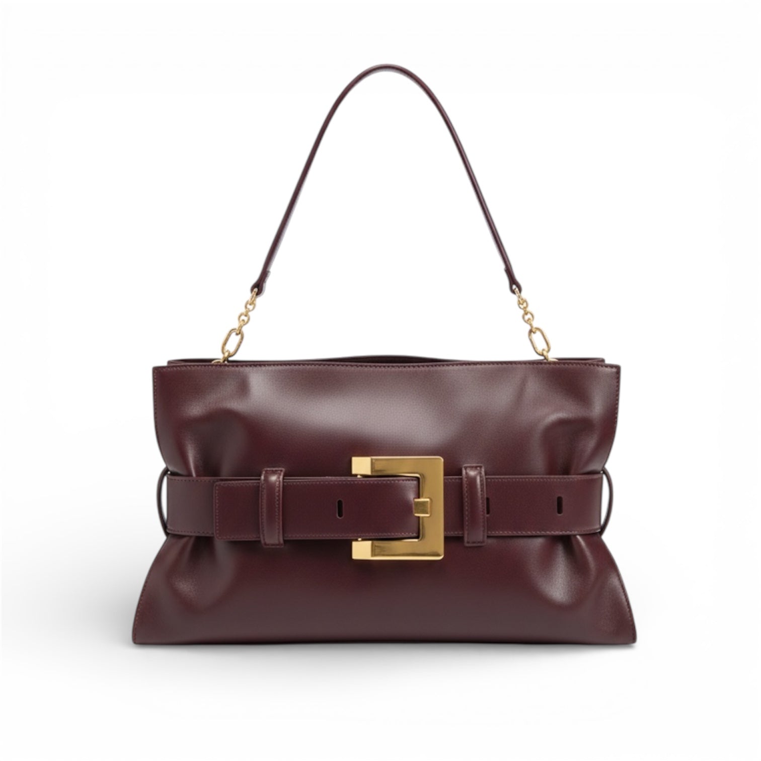 Balmain B-Buzz Belted Tote