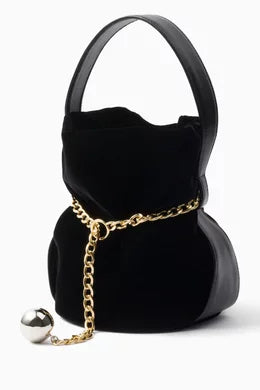Prada Satin Mini Bucket Bag