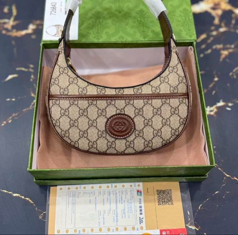 Gucci GG Half Moon Shoulder Bag