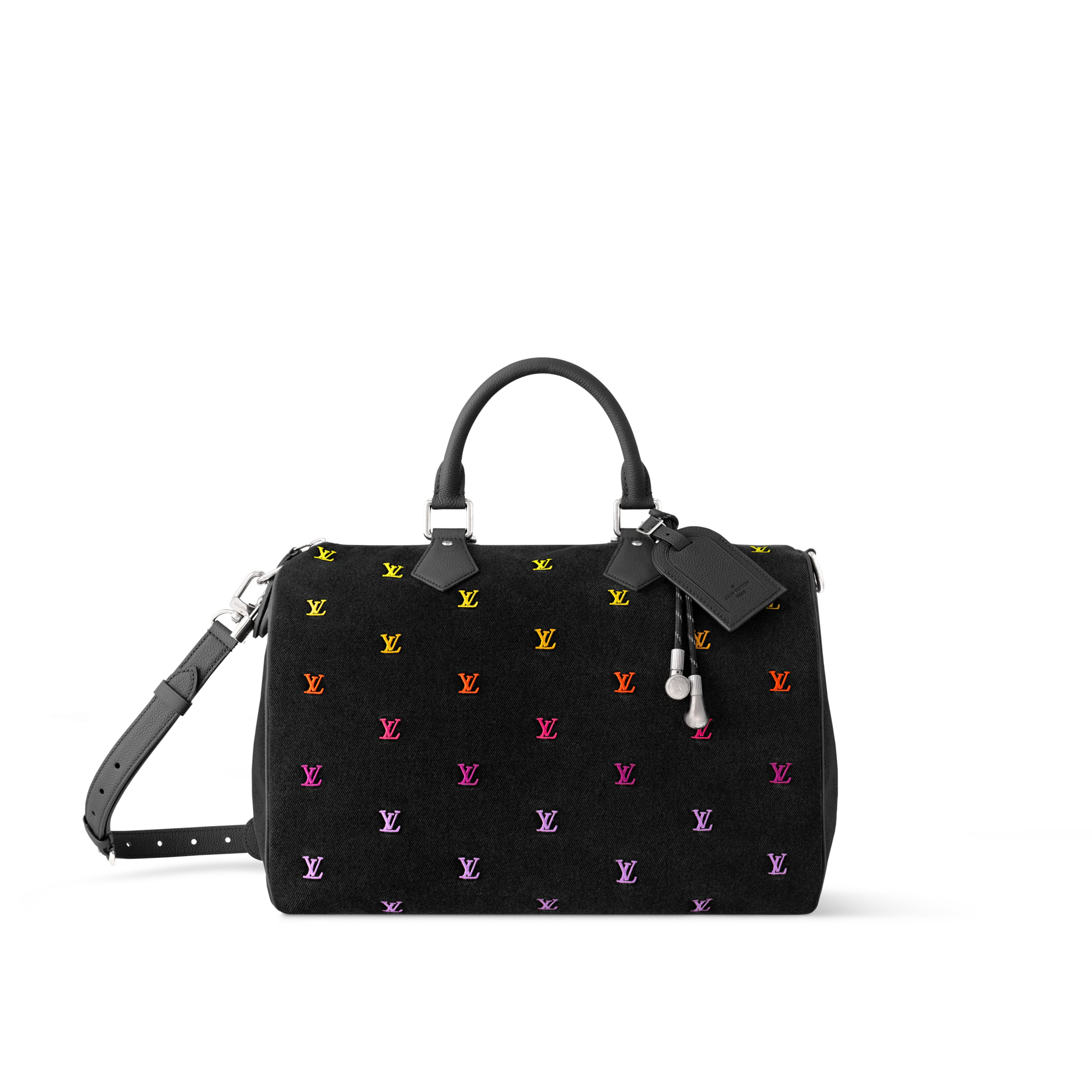 Louis Vuitton Black Denim Monogram Duffle Bag – Jeans Quality