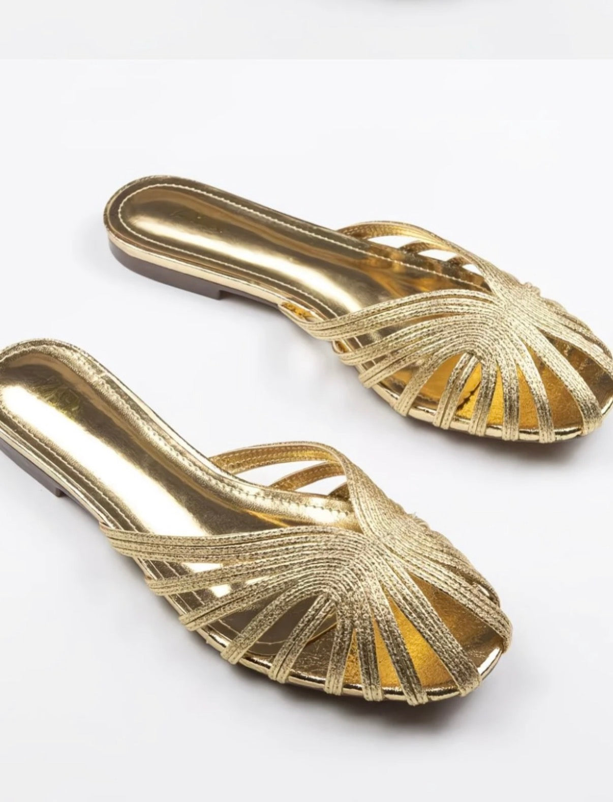 Zara Knotted Mule Slippers