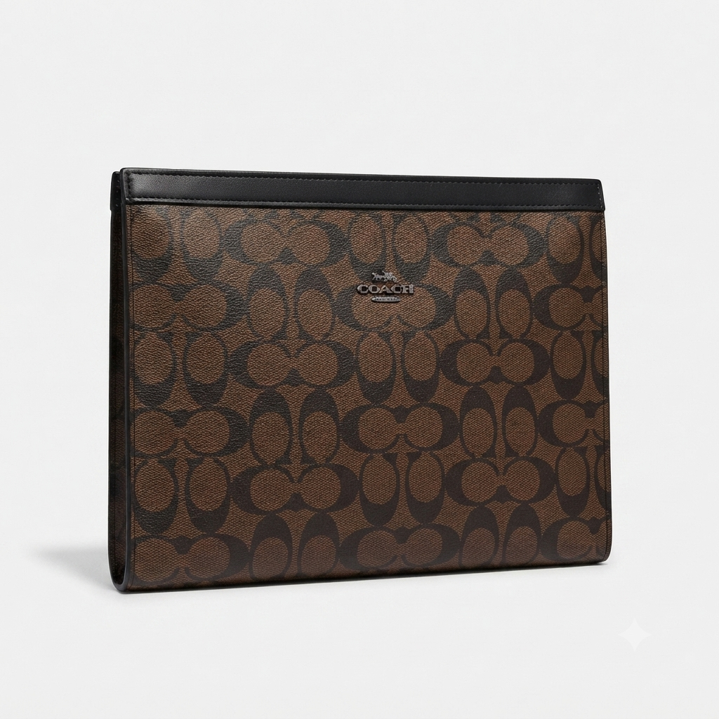 Coach Signature Zip Pouch