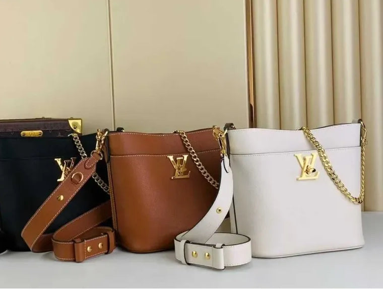 Louis Vuitton Lock and Walk Shoulder Bag