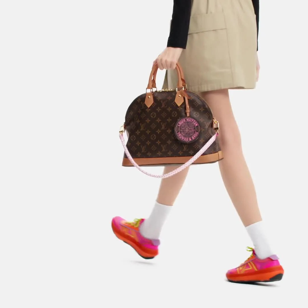 Louis Vuitton Alma Drawstring Monogram Bag