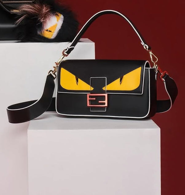 Fendi Vitello Dolce Elite Monster Eyes