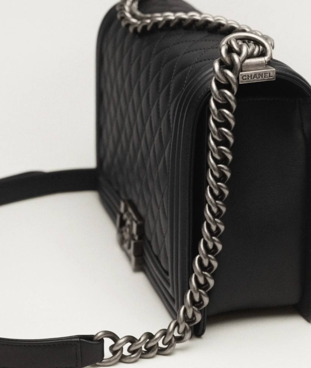 Chanel Boy Flap Bag – Quilted Smooth Leather