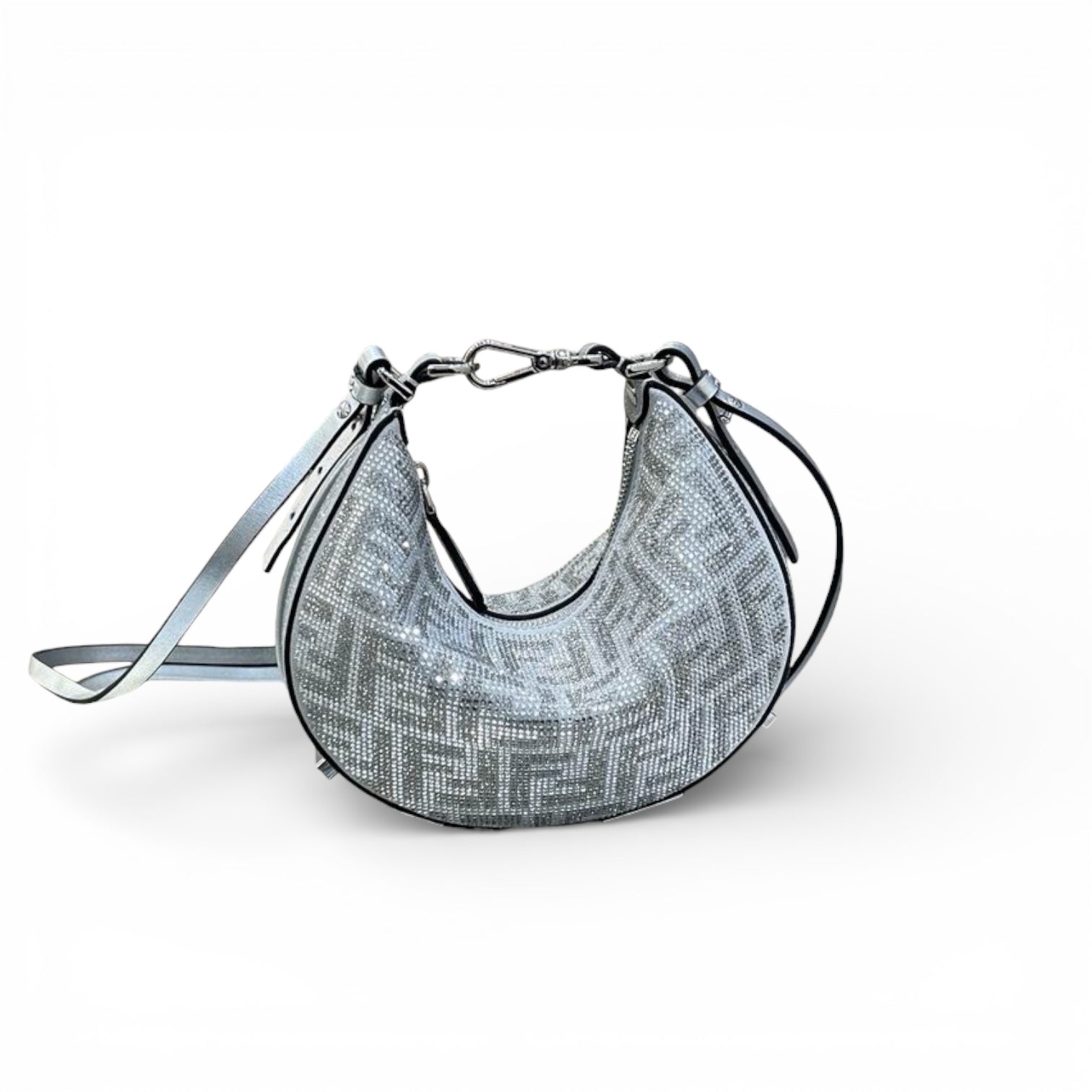 Fendi Fendigraphy Mini Bag (Crystal FF )