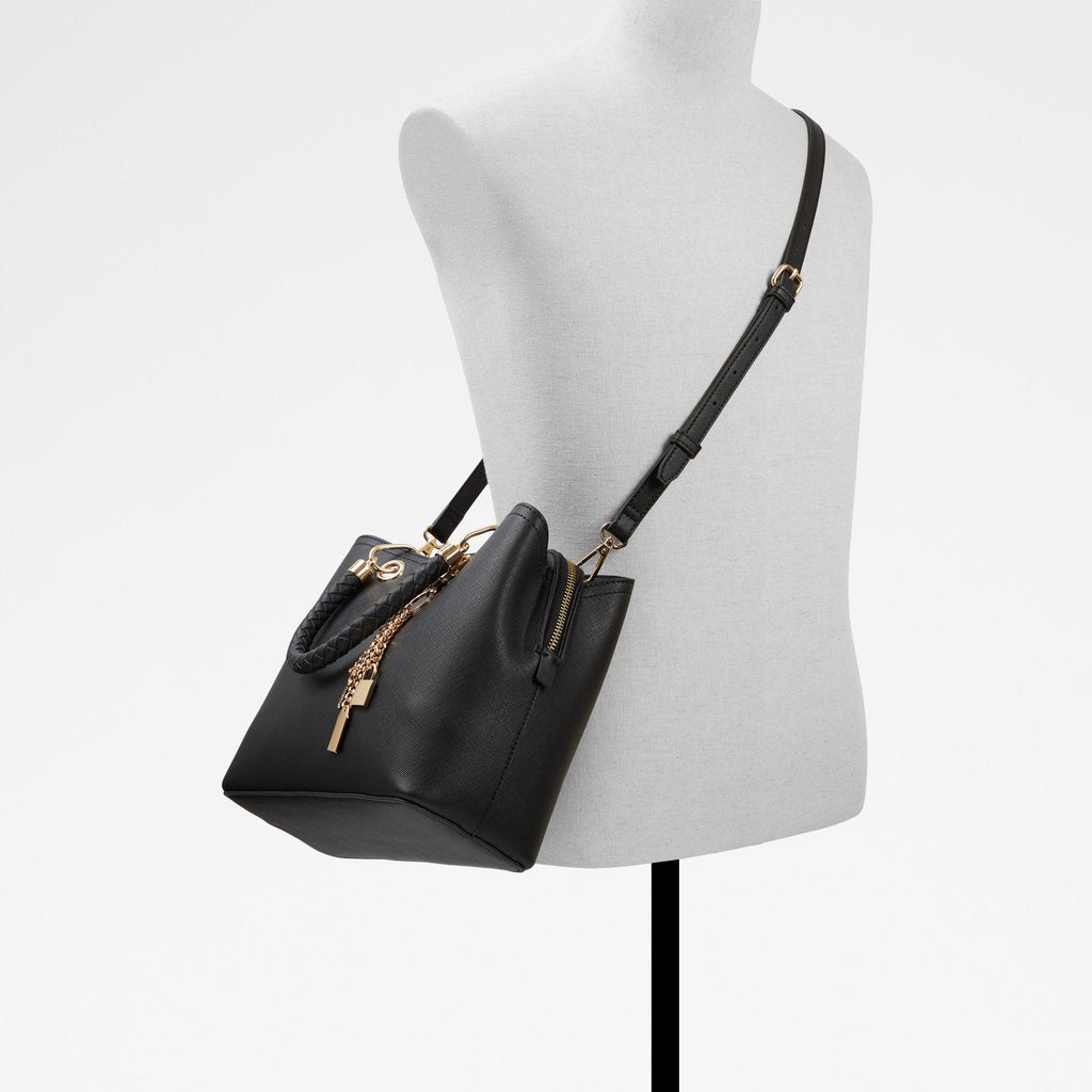 Aldo Striped Top Handle Bag