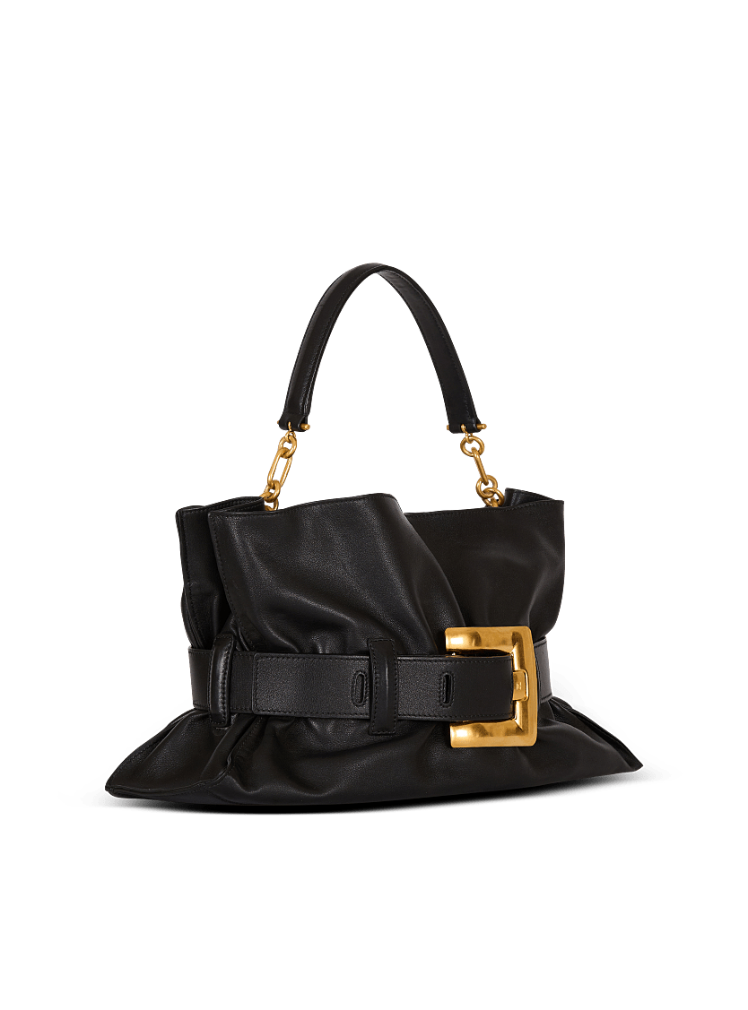 Balmain B-Buzz Belted Tote