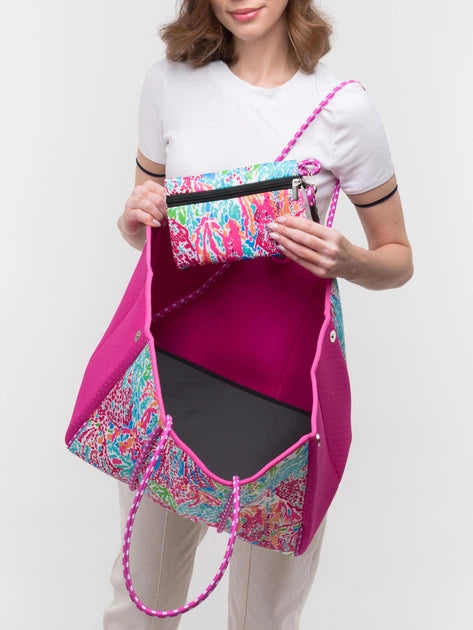 State of Escape Escape™ Tote Bag with Matching Pouch