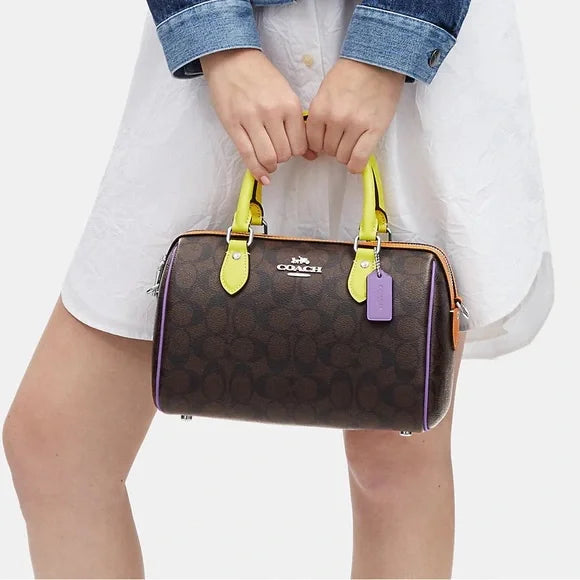 Coach Signature Barrel Bag Set