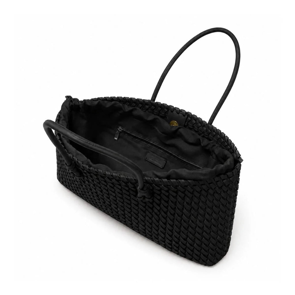 Zara Woven Basket Tote