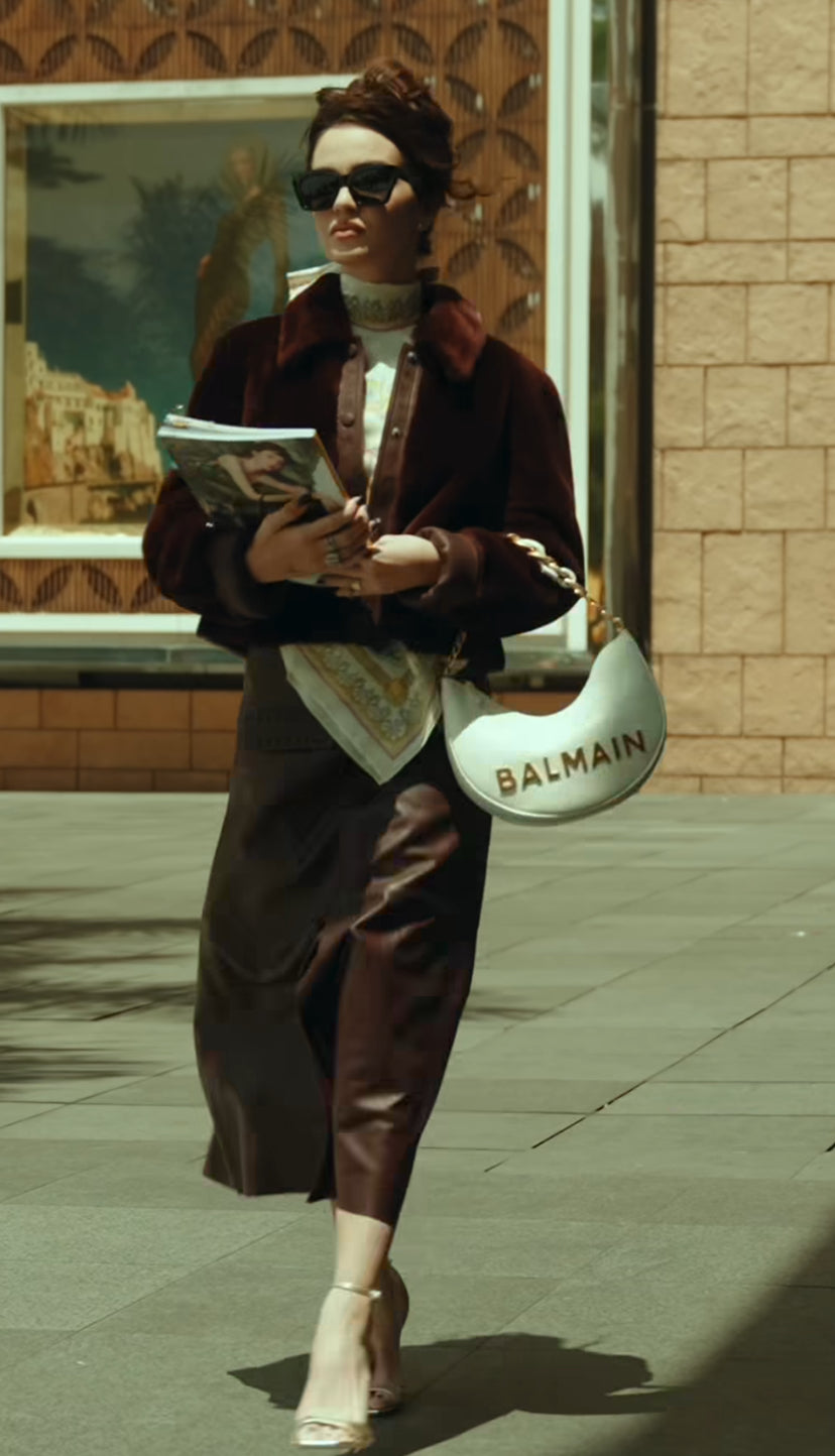 BALMAIN 1945 Moon Shoulder Bag