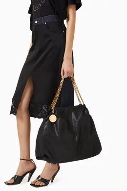 Stella McCartney Frayme Slouchy Tote Bag